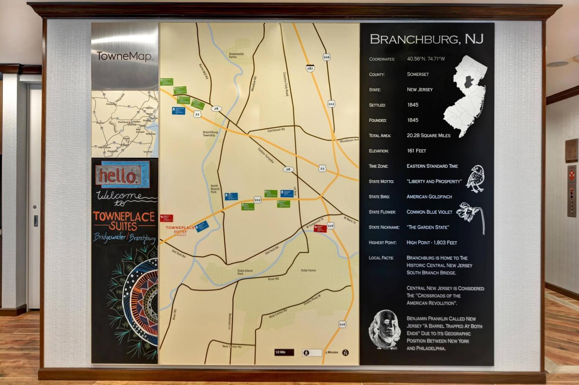ทาวน์เพลซ สวีท บริดจ์วอเตอร์ แบรนช์เบิร์ก Hotel Branchburg ภายนอก รูปภาพ